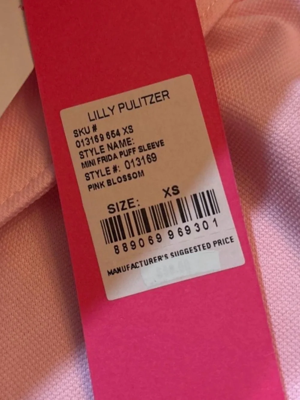 Lilly Pulitzer Pink Puff-Sleeve Polo Top
